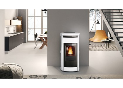 KIRA H 19/23 Evo Σόμπα Καλοριφέρ Pellet| EdilKamin 